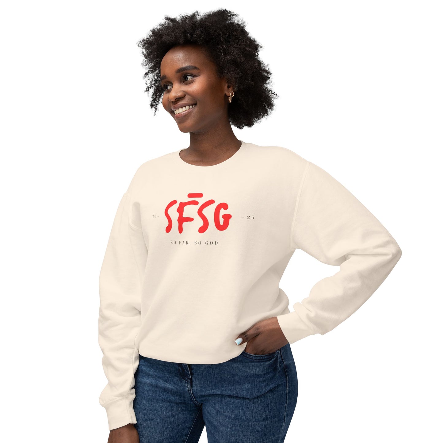 Approved - Potential Set Unisex Lightweight Crewneck Sweatshirt